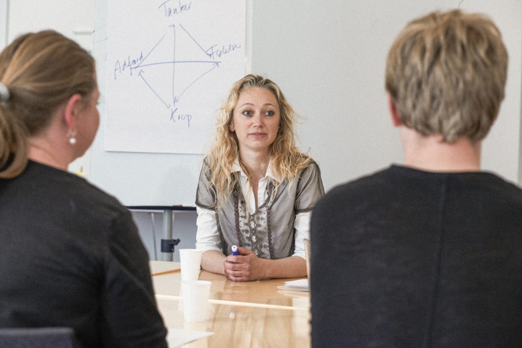 Individuel terapi session